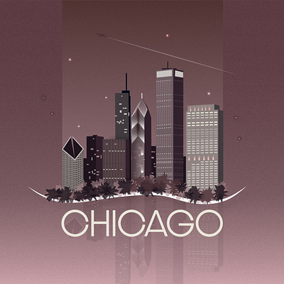 Home Sweet Home adobe adobe illustration branding chicago design graphic design illustration illustrator places skyline vector