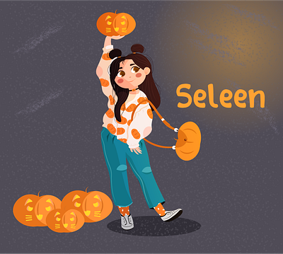 Character design selen animation character design graphic design illustration motion graphics vector vector art