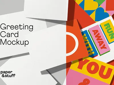 Greeting Card Mockup flyer template free freebie greeting card mock up mockup photoshop photoshop template print mockup stationery template