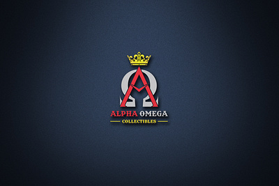 Alpha Omega Collectibles beautiful logo brand logo branding business logo company logo corporate creative flat logo graphic design graphic designer logo logo design logo designer logo folio logo maker minimalist modern professional unique vintage