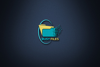 Busy Files business logo company logo creative design flat logo graphic design graphic designer illustrator logo logo design logo designer logo inspiration minimalist minimalistic modern logo professional retro simple logo unique vintage