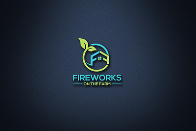 Fireworks on the farm corporate logo creative expert graphic designer expert logo designer flat logo graphic design graphic designer logo logo creation logo design logo mark logos minimalist minimalistic modern logo professional professional logo designer retro unique vintage