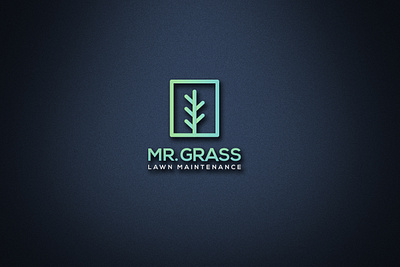 Mr. Grass business logo corporate logo creative design expert logo designer flat logo graphic design graphic designer logo logo design minimalist minimalistic modern logo professional professional graphic designer professional logo designer top logos typography unique vintage