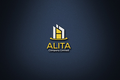 Alita | A Letter Logo a letter logo clean logo corporate logo creative expert logo designer graphic design graphic designer illustrator letter mark logo logo logo design minimalist minimalistic modern logo professional professional graphic designer professional logo designer real estate logo unique wordmark logo