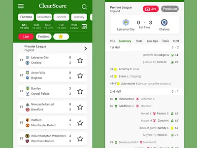 Clear score UI 3d animation branding graphic design logo motion graphics ui