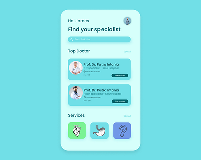 Doctor Specialist aplication branding color combination concept design doctor doctor specialist graphic design healty hospital inspiration modern national people simple ui uiux ux