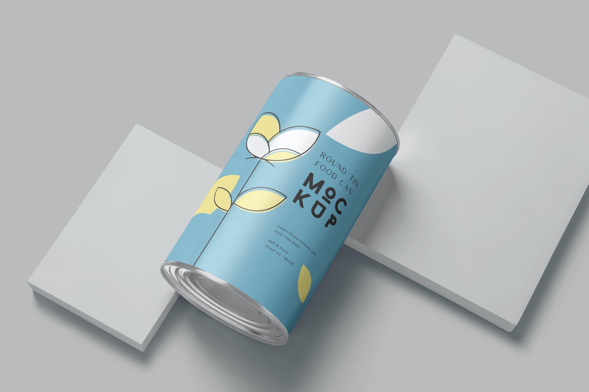 Tin Can Mockup 3d branding design graphic design illustration logo mockup package packaging packaging design tin can typography ui ux vector