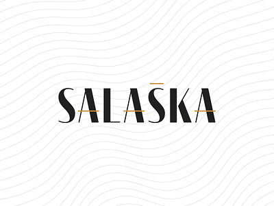 Logo SALAŠKA adobe illustrator logo logo design restaurant river vector