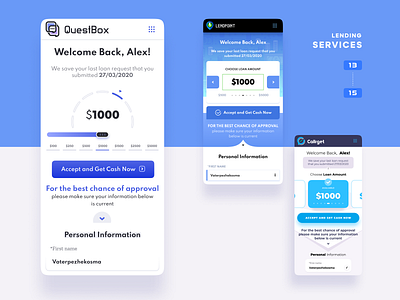 App Design app applecation clean form lender loan minimal money request simple ui uiux ux web