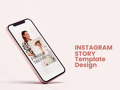 Instagram Story Template Design for Fashion 2d 2d animation animation brand branding design digital digital art fashion graphic design identity branding illustration instagram instagram stories instagram templates minimal modern motion graphics template