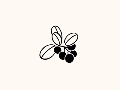 Lingonberry blackandwhite branding design forage foragedfood foraging hygge icon illustration lineart lingon lingonberry linocut logo minimaldesign minimalillustration procreate retrosupply scandinavian wildfruit