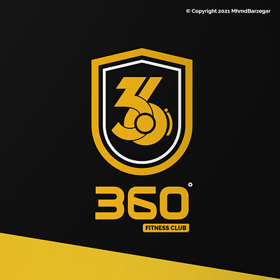 360 fitness club branding design fitness club graphic design logo logodesign logofitness club logotype photoshop