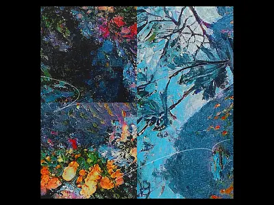 Ex.313 abstract ai art artificial cd ep illustration lp music painting random vinyl