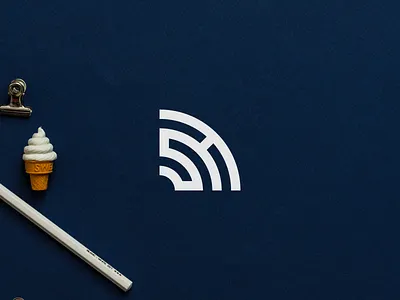 HS logo concept app branding design icon illustration logo typography vector