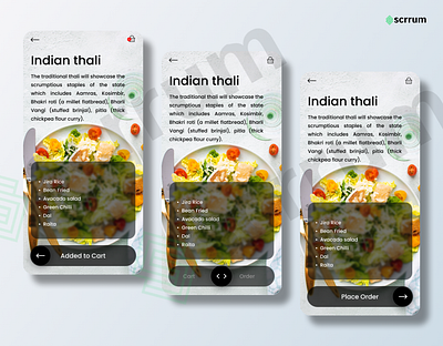 Restaurant food ordering app 3d animation app branding design graphic design illustration logo minimal motion graphics ui ux vector