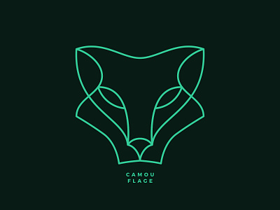 Camouflage arctic cat creative logo fox hunter jaguar lion logo logo design logo inspiration lynx simple logo tiger wild animals wild cat