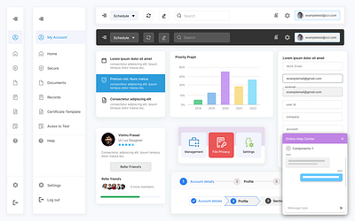 #UI Components application branding crm design online ui