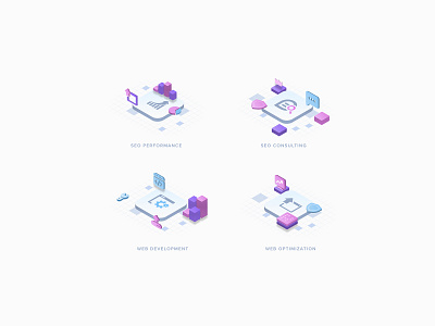 Isometric Website Icons iconpack iconset isometric icon isometric illustration ui icons website icons
