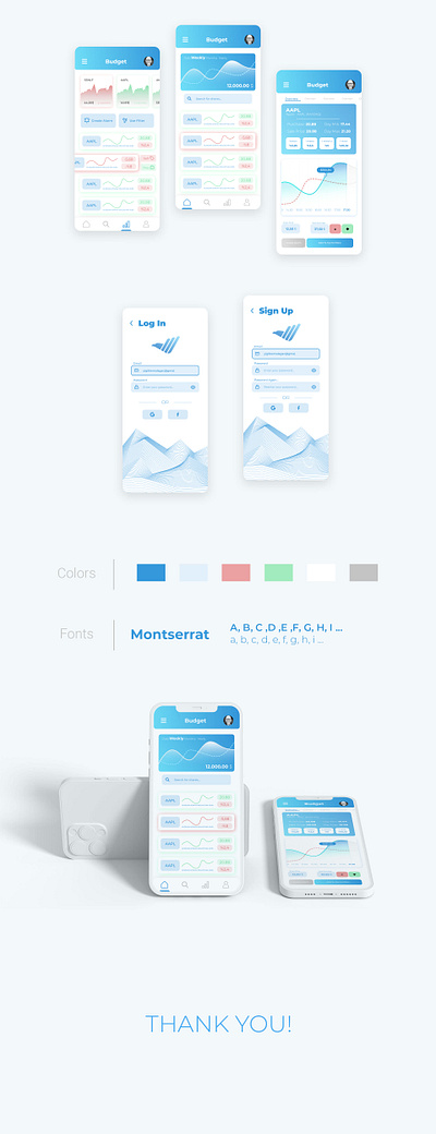 Budget App app design app ui design branding crypto graphic design mobile app design ui uiux ux