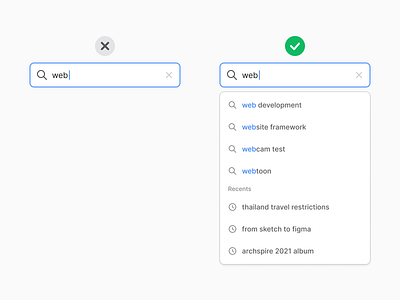 Provide help with autocomplete autocomplete components design design idea design system figma freebie good bad interface list menu modal pro tip search sketch ui ui tip ux ux tip website