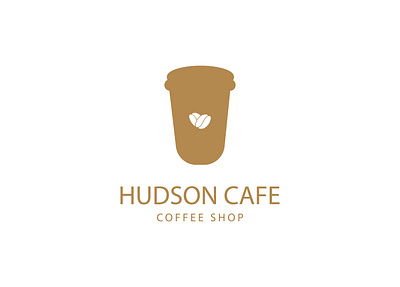 HUDSON CAFE 3d animation bar logo branding cafe coffee shop creative creative logo design drop logo graphic design illustration logo minimalist logo modern motion graphics ui vector