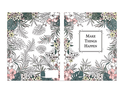 Coloring Planner Book Design Project