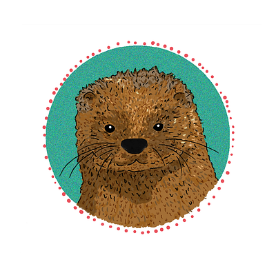 gato de mar illustrator logo nature