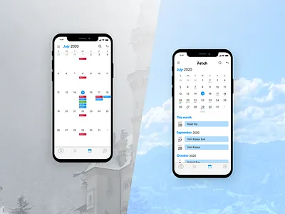 Calendar UI 038 038 38 app calendar dailyui dailyuichallenge design ios ui