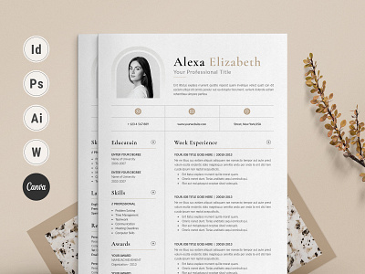 Clean Resume / CV template