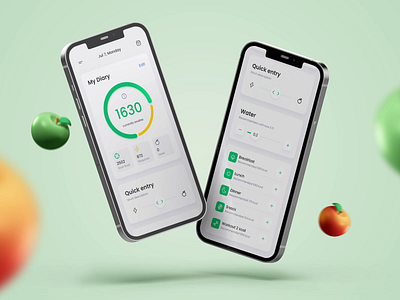 Weight Loss App app design mobile ui ux