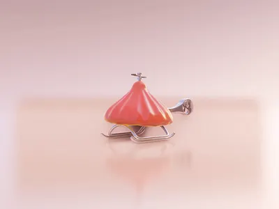 Khinkali Helikopter 3D 3d 3dart abstract animation art blender3d branding c4d cinema4d color colorful design graphic design illustration khinkali logo meme motiongraphics render