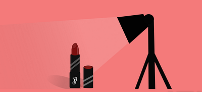 Red Lipstick Illustration art branding digital illustrations drawing illustration minimal shoes design vector art vector illustrations