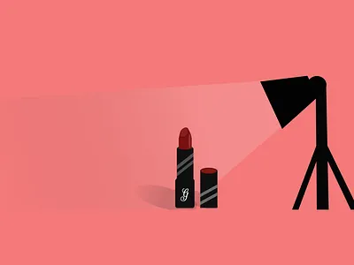 Red Lips for holidays beauty cartoon colors design digital illustrations drawing fashion illustration make up minimal