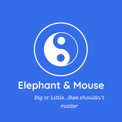 Elephant & Mouse Sample logo