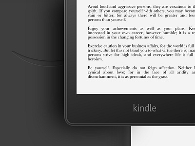 Kindle Paperwhite Mockup for Sketch kindle mockup paperwhite product design