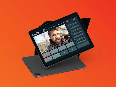 LivVid App Mockup gamer livvid mockup stream streaming twitch ui
