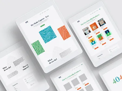 Cyprus Eco-Community web page 2020 branding ecocommuintyweb illustration layout ui design ui layout vector webapp webdesign webshop