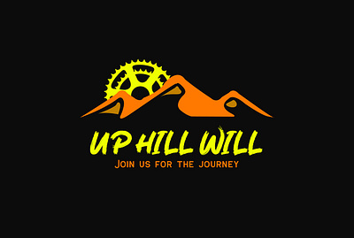 Up Hill branding design graphic design illustration logo typography vector