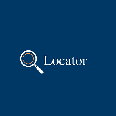 LOCATOR design logo tasarı