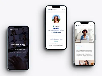 Responsive Site for TestSuccess branding canada e learning education education website identity law responsive toronto ui uiux ux visual design web design website