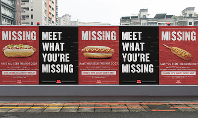 Wienerschnitzel NSAC Campaign (2019) ads advertisements branding design print wildposting