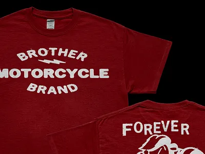 Brother Motorcycle brand shirt