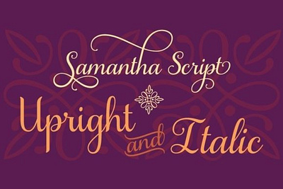 Samantha Family Font design fontdesign fonts handmade illustration logo newfont tranding typography ui