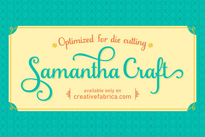 Samantha Craft Font design fontdesign fonts handmade illustration logo newfont tranding typography ui