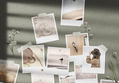 Moodboard Mockup Kit aesthetics branding creative market graphic design lifestyle minimal mock up mockup moodboard vibes