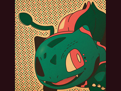Bulbasaur bulbasaur cardboard charmander comic creative design fanart flat illus illustration illustrator logo pokemon pop art punk simple squirtle unique video games weird