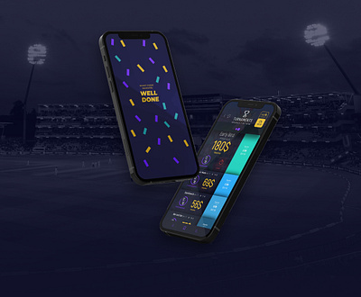 Esports Cricket mobile apps design with best UI/UX animation app app design design graphic design icon landing page design mobile app motion graphics screen design ui uiux user centered design user experience design user interface design warframe web design