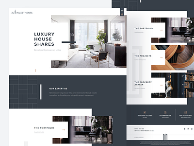 WordPress Development - RJ Investments branding business design frontend graphic design jquery mysql php ui wordpress