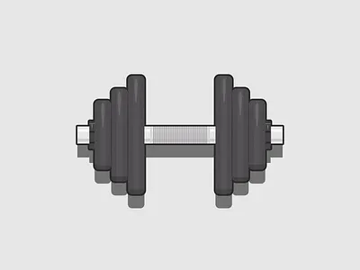 Dumbbells bodybuilding design dumbbell fitness illustration sport vector vector art vector illustration