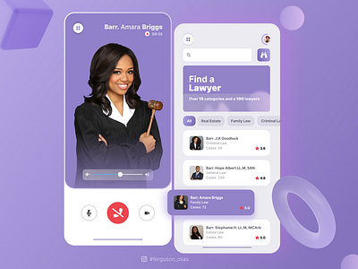 LAWYER APP adobe app attorney design figma law lawyer lawyer app lawyerapp mobile mobile app mobile ui mobileapp tech ui ux web xd